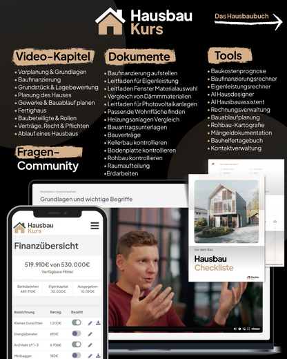 Das Hausbau Starter-Paket