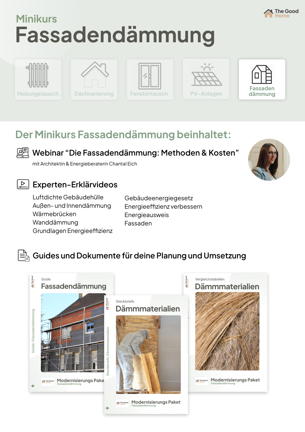 Die Minikurse für deine Sanierung