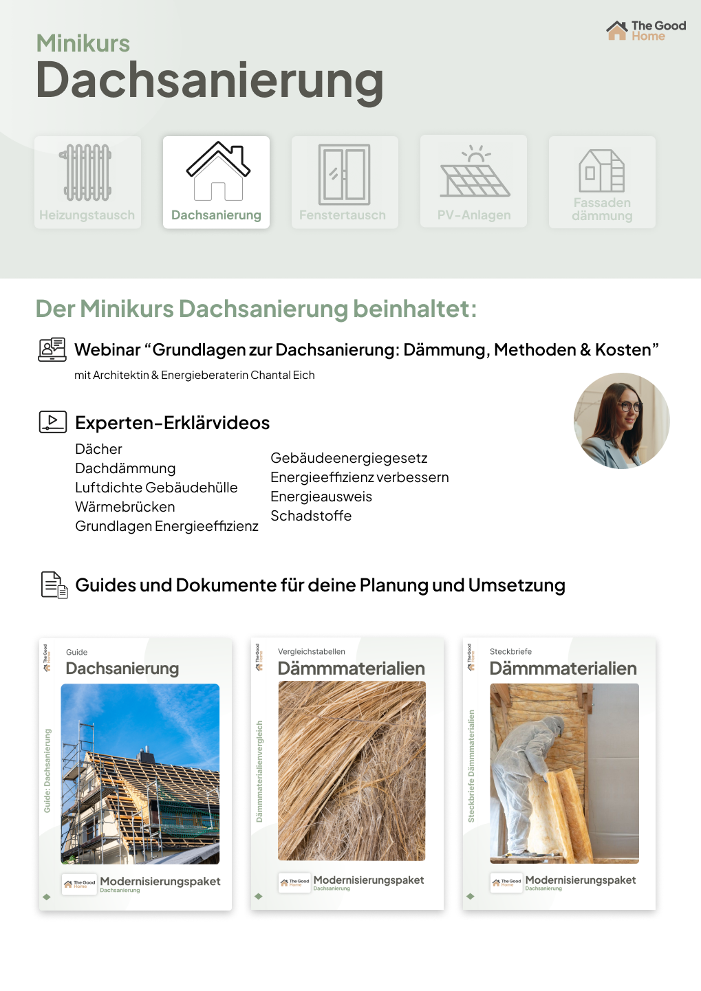 Die Minikurse für deine Sanierung