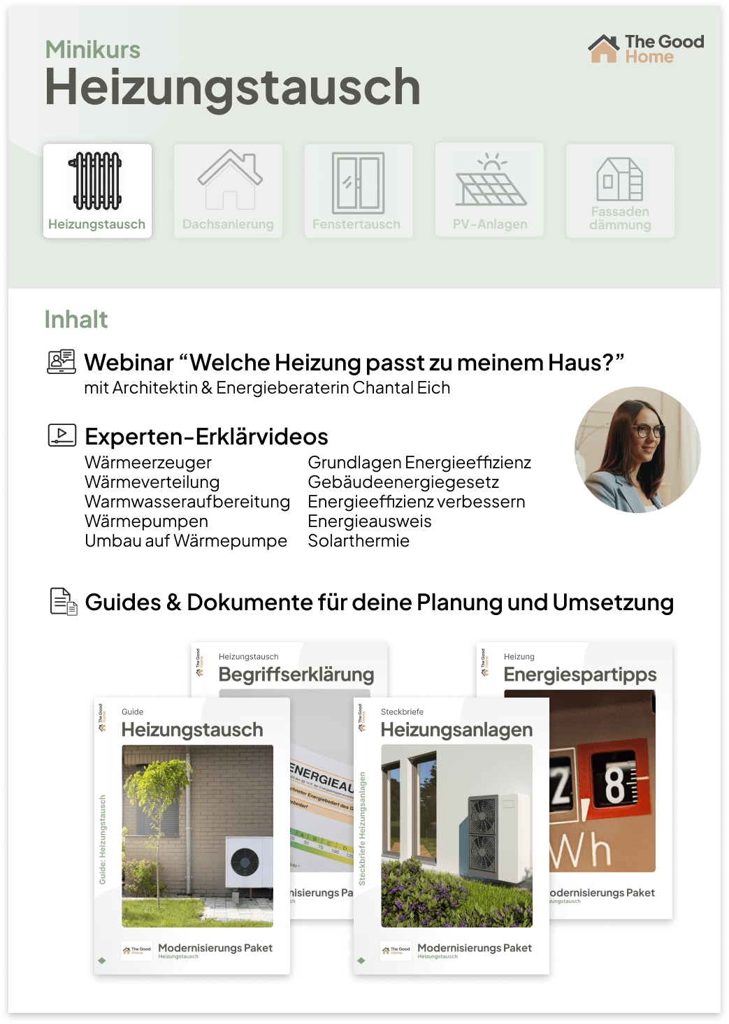 Die Minikurse für deine Sanierung
