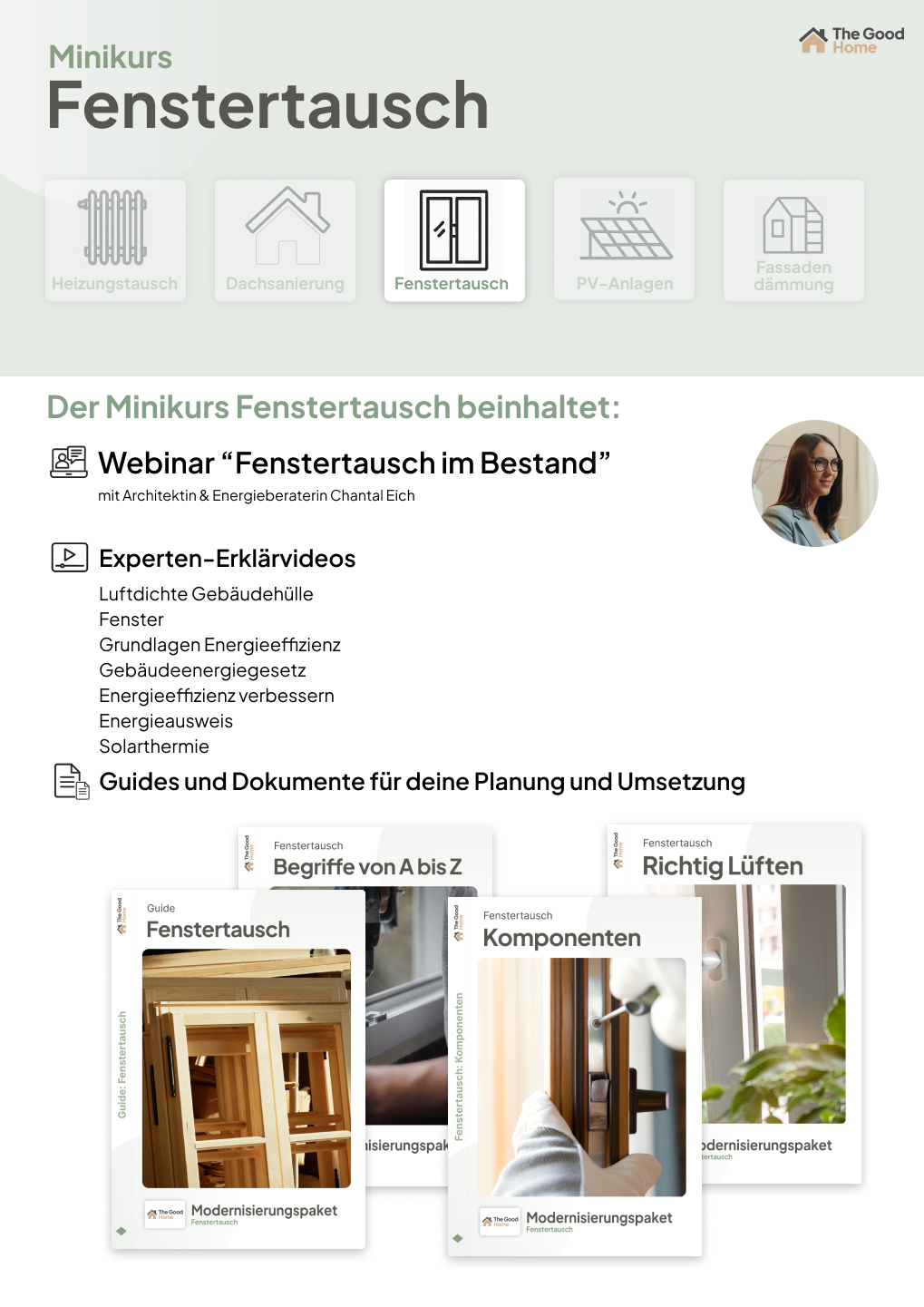 Die Minikurse für deine Sanierung