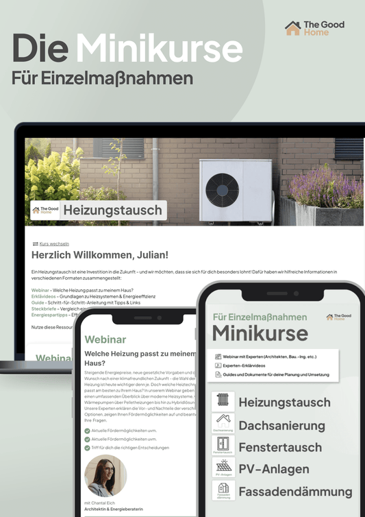 Die Minikurse für deine Sanierung